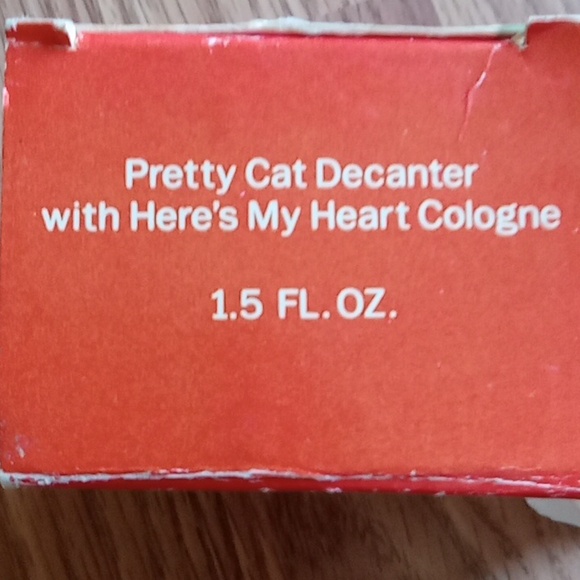 Avon 80s pretty cat decanter n.i.b. - Picture 5 of 16